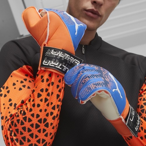 Puma Vartininko Pirštinės Puma Ultra Grip Orange Blue 041817 05