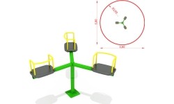 POTRÓJNY MODEL WĘGLA KM-0004T