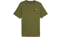 Koszulka męska Puma Ess+ 2 Col zielona 674470 33