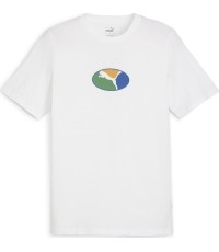 Puma Marškinėliai Vyrams Graphics Execution Tee White 680183 02