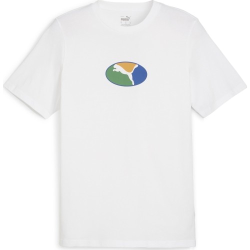 Puma Graphics Execution Tee koszulka męska, biała 680183 02