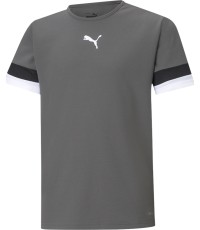 Koszulka młodzieżowa Puma TeamRise Jersey Grey 704938 13