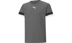 Koszulka młodzieżowa Puma TeamRise Jersey Grey 704938 13