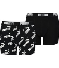 Bokserki chłopięce Puma AOP czarne 935526 01