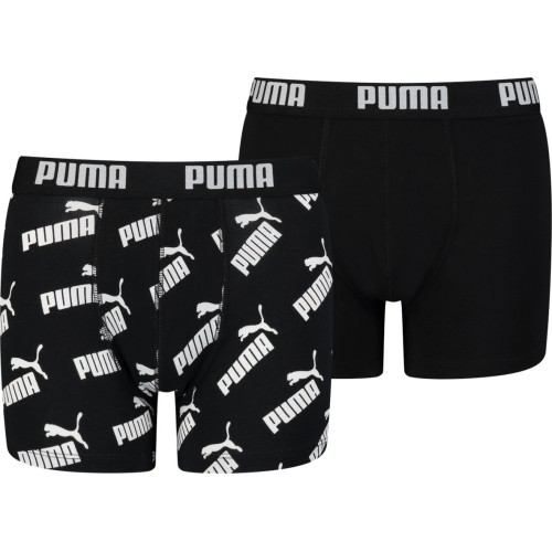 Bokserki chłopięce Puma AOP czarne 935526 01