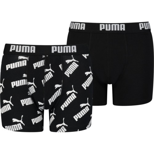 Bokserki chłopięce Puma AOP czarne 935526 01
