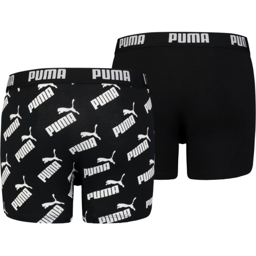 Bokserki chłopięce Puma AOP czarne 935526 01