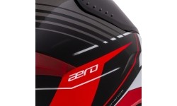 Kask motocyklowy Cassida Aero Drome Black Pearl/Red/White/Gray