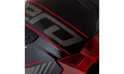 Kask motocyklowy Cassida Aero Drome Black Pearl/Red/White/Gray