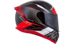 Kask motocyklowy Cassida Aero Drome Black Pearl/Red/White/Gray