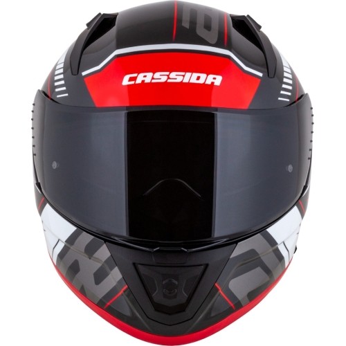 Kask motocyklowy Cassida Aero Drome Black Pearl/Red/White/Gray