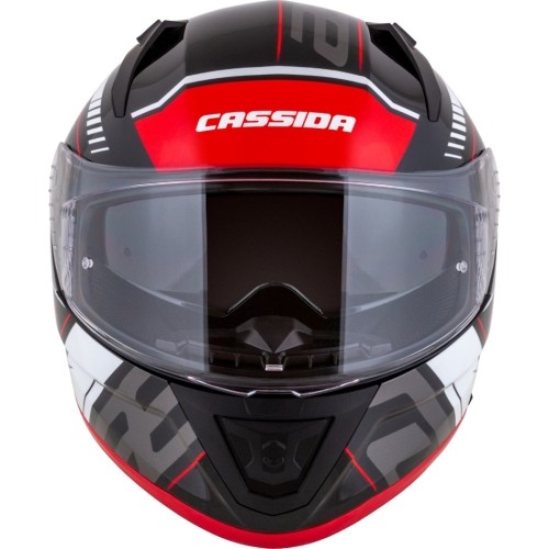 Kask motocyklowy Cassida Aero Drome Black Pearl/Red/White/Gray