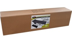 Składany leżak kempingowy EASY szaro-zielony