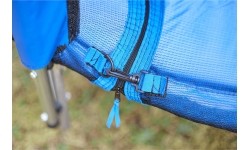Trampolina Plum Junior z obudową niebieska 4ft