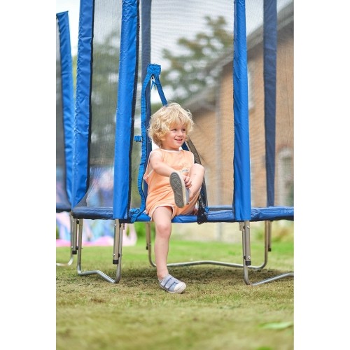 Trampolina Plum Junior z obudową niebieska 4ft