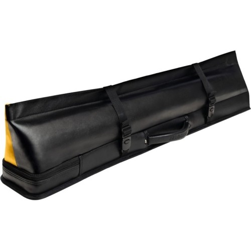 Twardy futerał na kije bilardowe, Predator Urbain, czarno-żółty, 3x5, 85 cm