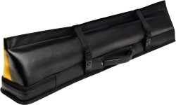 Twardy futerał na kije bilardowe, Predator Urbain, czarno-żółty, 3x5, 85 cm