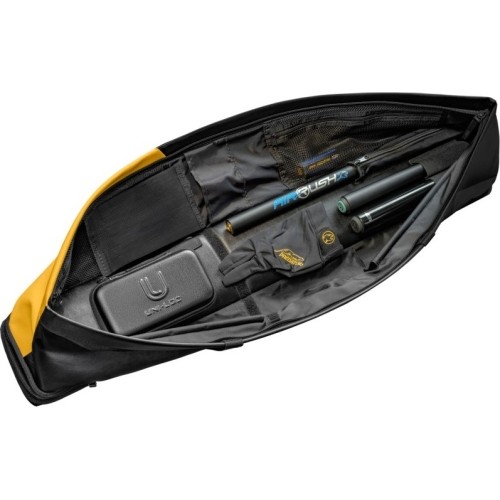 Twardy futerał na kije bilardowe, Predator Urbain, czarno-żółty, 3x5, 85 cm