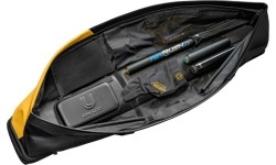 Twardy futerał na kije bilardowe, Predator Urbain, czarno-żółty, 3x5, 85 cm