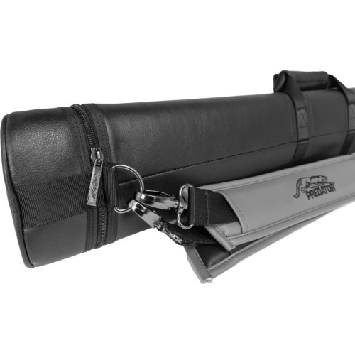 Twarde etui na kij bilardowy Predator Roadline, czarno-szare, 3x5