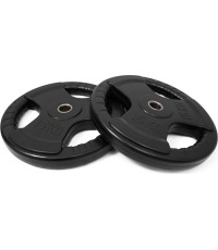 Zestaw gumowanych obciążeń Newton Fitness 30 mm, 15 kg