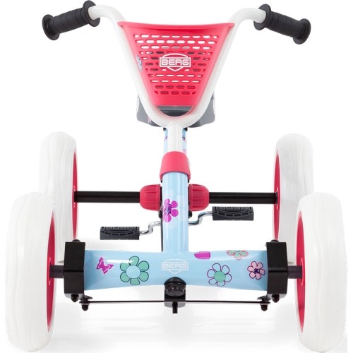 Gokart na pedały dla małych dzieci BERG Buzzy Bloom - dla dziewczynki