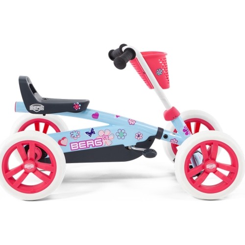 Gokart na pedały dla małych dzieci BERG Buzzy Bloom - dla dziewczynki