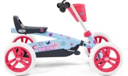 Gokart na pedały dla małych dzieci BERG Buzzy Bloom - dla dziewczynki