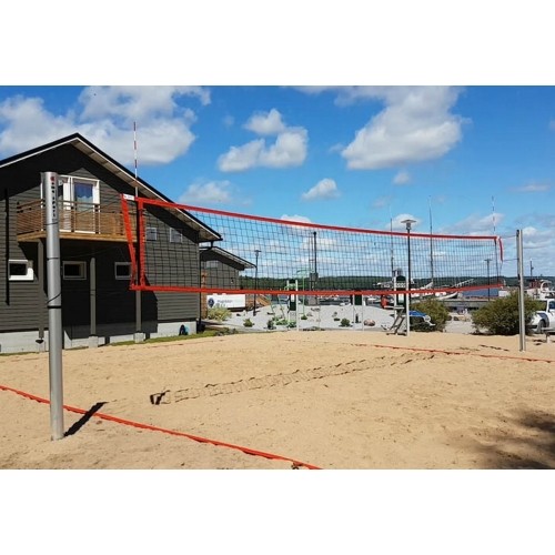 Słupki do siatkówki plażowej Coma-Sport S-144, tulejowe