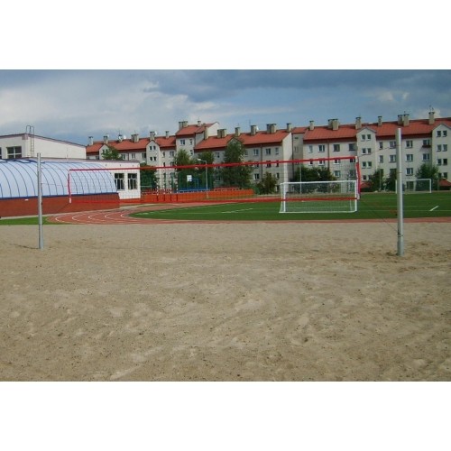 Słupki do siatkówki plażowej Coma-Sport S-095 – Tulejowane