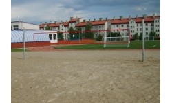 Słupki do siatkówki plażowej Coma-Sport S-095 – Tulejowane