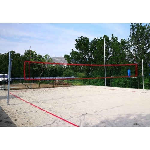 Słupki do siatkówki plażowej Coma-Sport S-095 – Tulejowane