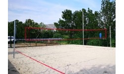 Słupki do siatkówki plażowej Coma-Sport S-095 – Tulejowane