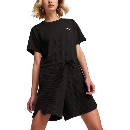 Puma damski kombinezon sportowy Her Short Jumpsuit czarny 677891 01