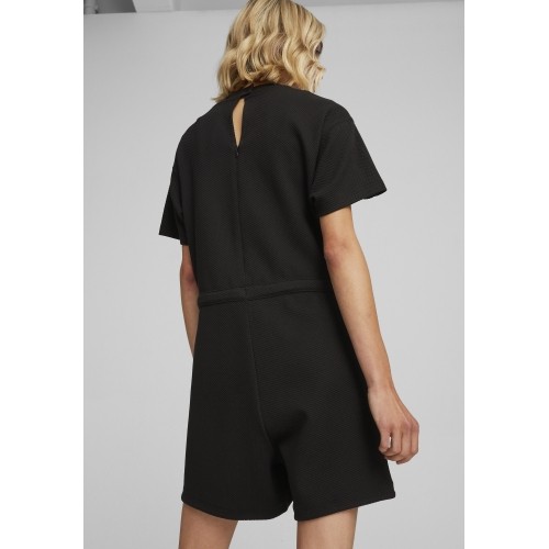 Puma Vientisas Sportinis Kostiumėlis Moterims Her Short Jumpsuit Black 677891 01