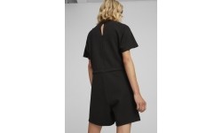Puma Vientisas Sportinis Kostiumėlis Moterims Her Short Jumpsuit Black 677891 01
