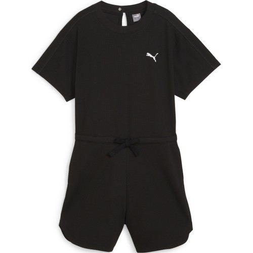 Puma Vientisas Sportinis Kostiumėlis Moterims Her Short Jumpsuit Black 677891 01