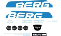 Reppy - Zestaw naklejek Niebieski