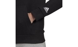 Bluza damska Adidas W Lin FT Hoodie czarna GL0635