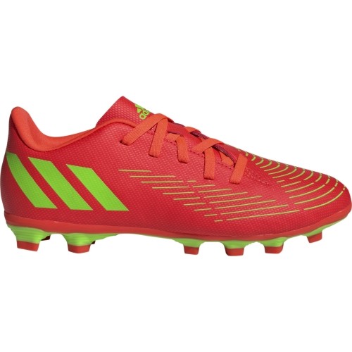 Adidas Predator Edge 4 FxG J młodzieżowe buty piłkarskie, czerwone GW0970