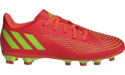 Adidas Predator Edge 4 FxG J młodzieżowe buty piłkarskie, czerwone GW0970