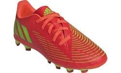 Adidas Predator Edge 4 FxG J młodzieżowe buty piłkarskie, czerwone GW0970