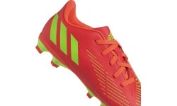 Adidas Predator Edge 4 FxG J młodzieżowe buty piłkarskie, czerwone GW0970