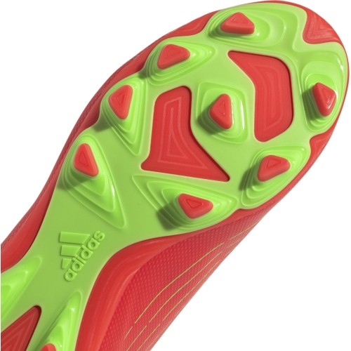 Adidas Predator Edge 4 FxG J młodzieżowe buty piłkarskie, czerwone GW0970