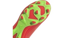 Adidas Predator Edge 4 FxG J młodzieżowe buty piłkarskie, czerwone GW0970