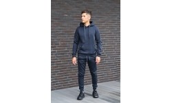 J.Style męski dres polarowy, niebieski 68C10381-25