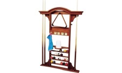 Drewniany stojak ścienny na 8 patyków Buffalo De Luxe