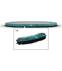 Grand Champion osłona sprężyn do trampoliny naziemnej InGround 470, zielona (22 cm)