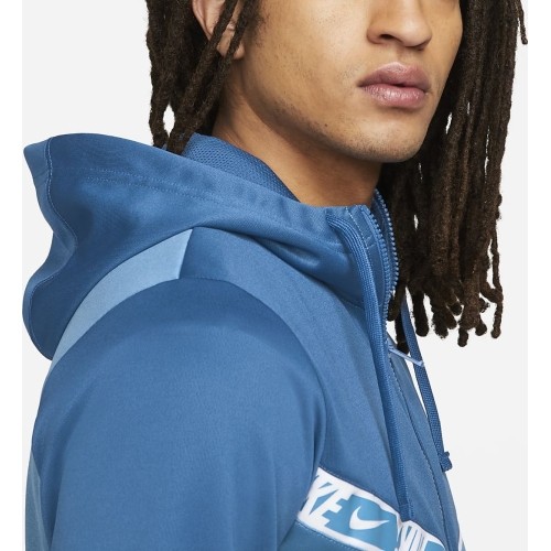 Męska bluza z kapturem Nike Sportswear Repeat, niebieska, DM4672 407