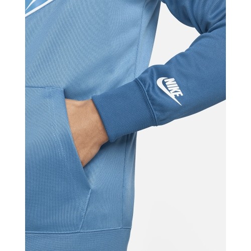 Męska bluza z kapturem Nike Sportswear Repeat, niebieska, DM4672 407